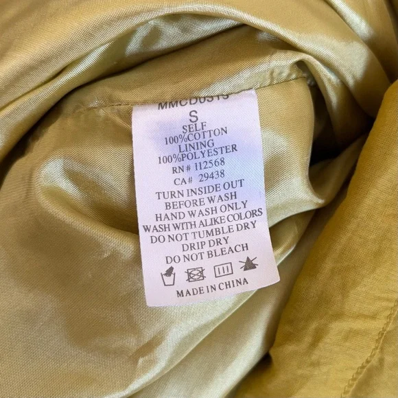 MM Couture by Miss Me Halter Maxi Dress in Yellowish Green, SZ S LIKE NEW! - Picture 9 of 9